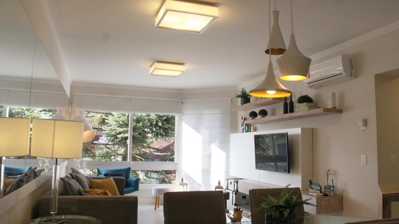 Apartamento No Centro De Gramado Lägenhet Exteriör bild