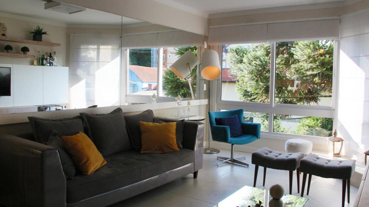 Apartamento No Centro De Gramado Lägenhet Exteriör bild