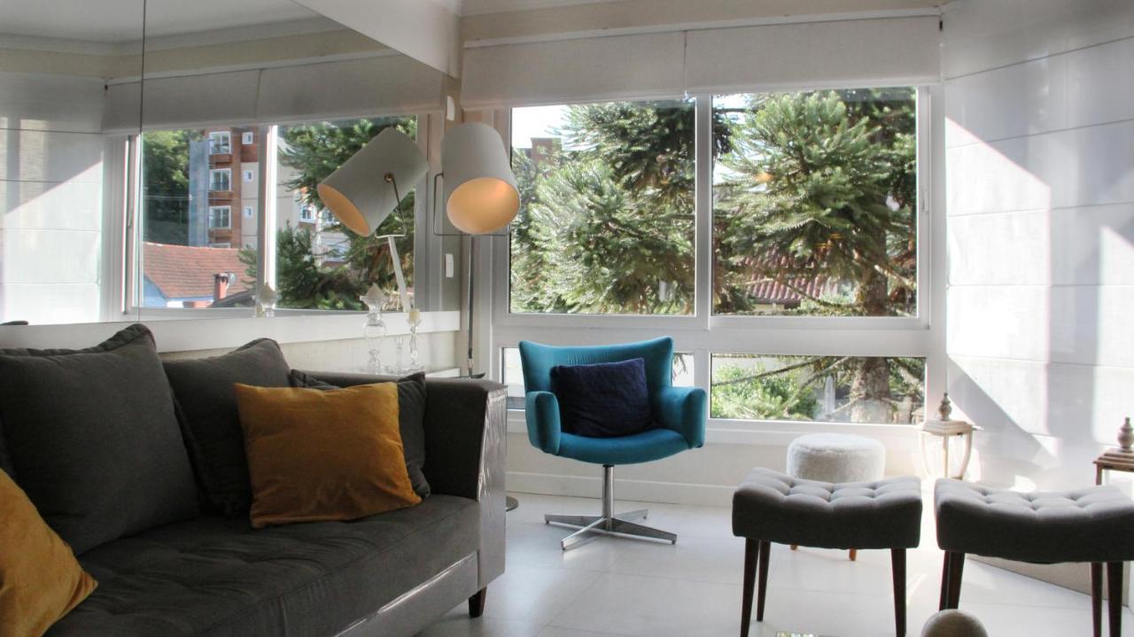Apartamento No Centro De Gramado Lägenhet Exteriör bild